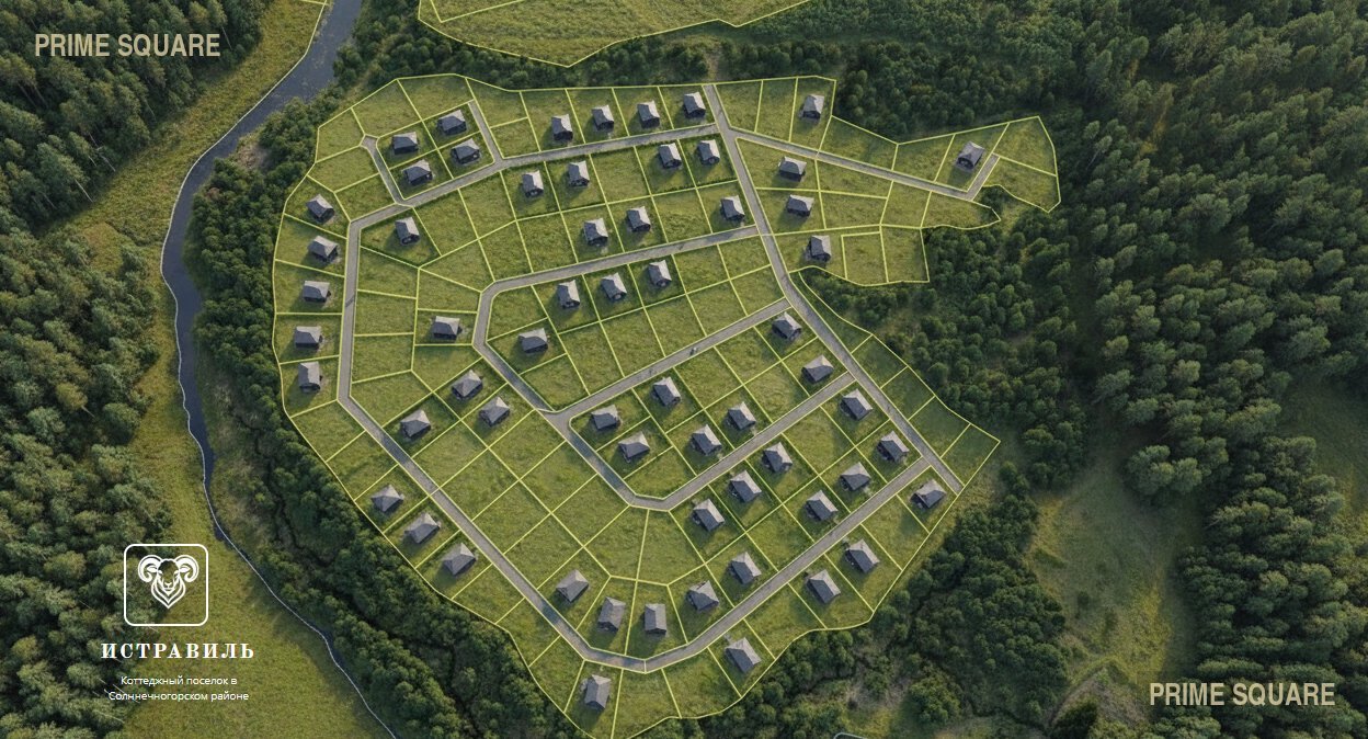 Генплан посёлка ИстраВиль